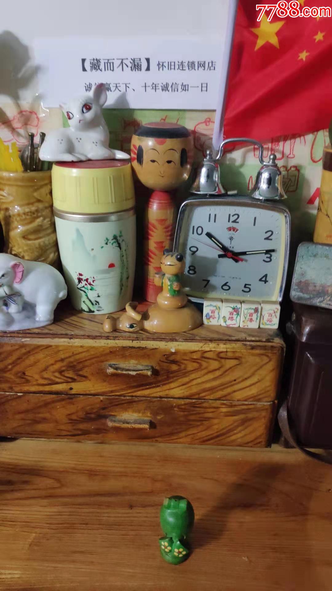 上世纪8090年代木质小女孩挂件童年回忆玩具