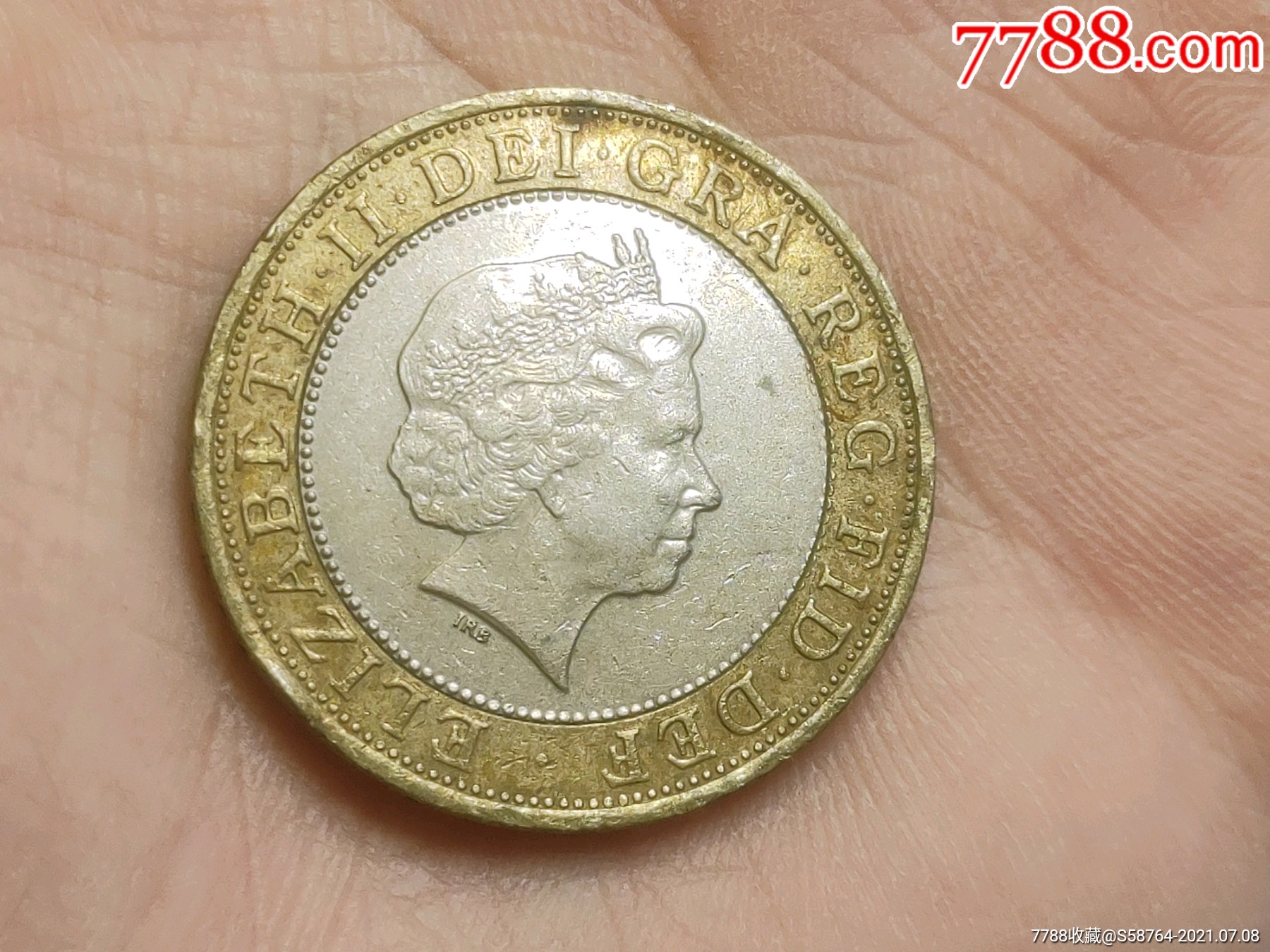 英国06年2磅纪念币