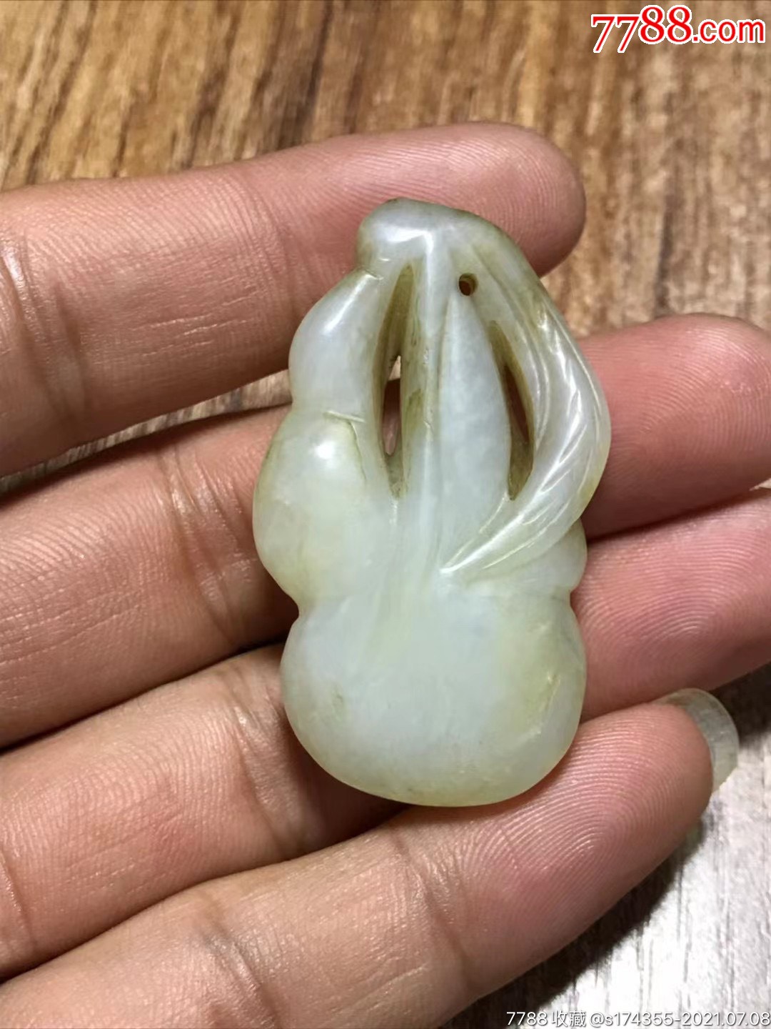 明代和田玉葫芦