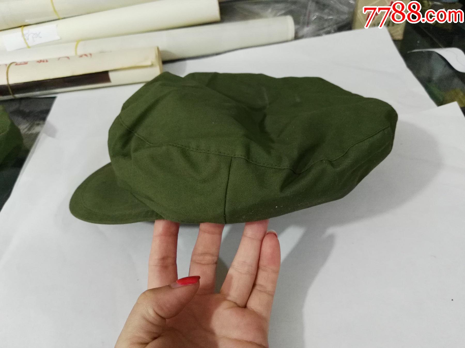 未使用84年老军帽一个-帽子-7788商城