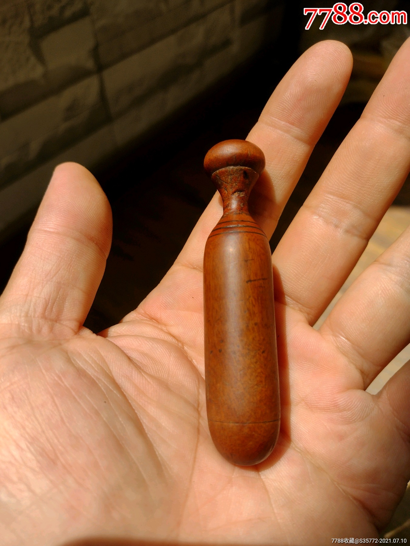 清代辟邪桃木小木槌