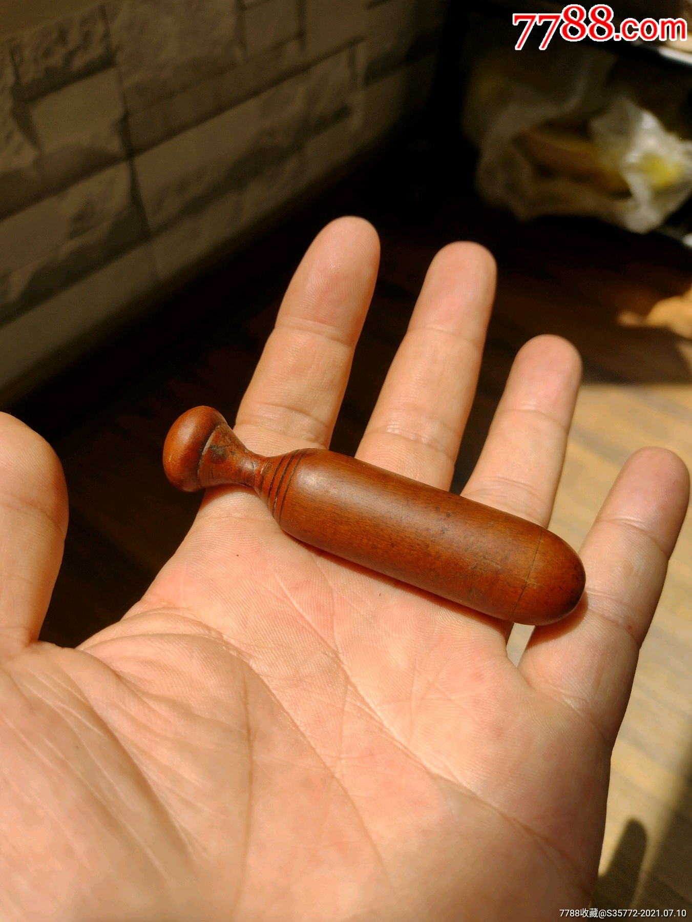 清代辟邪桃木小木槌