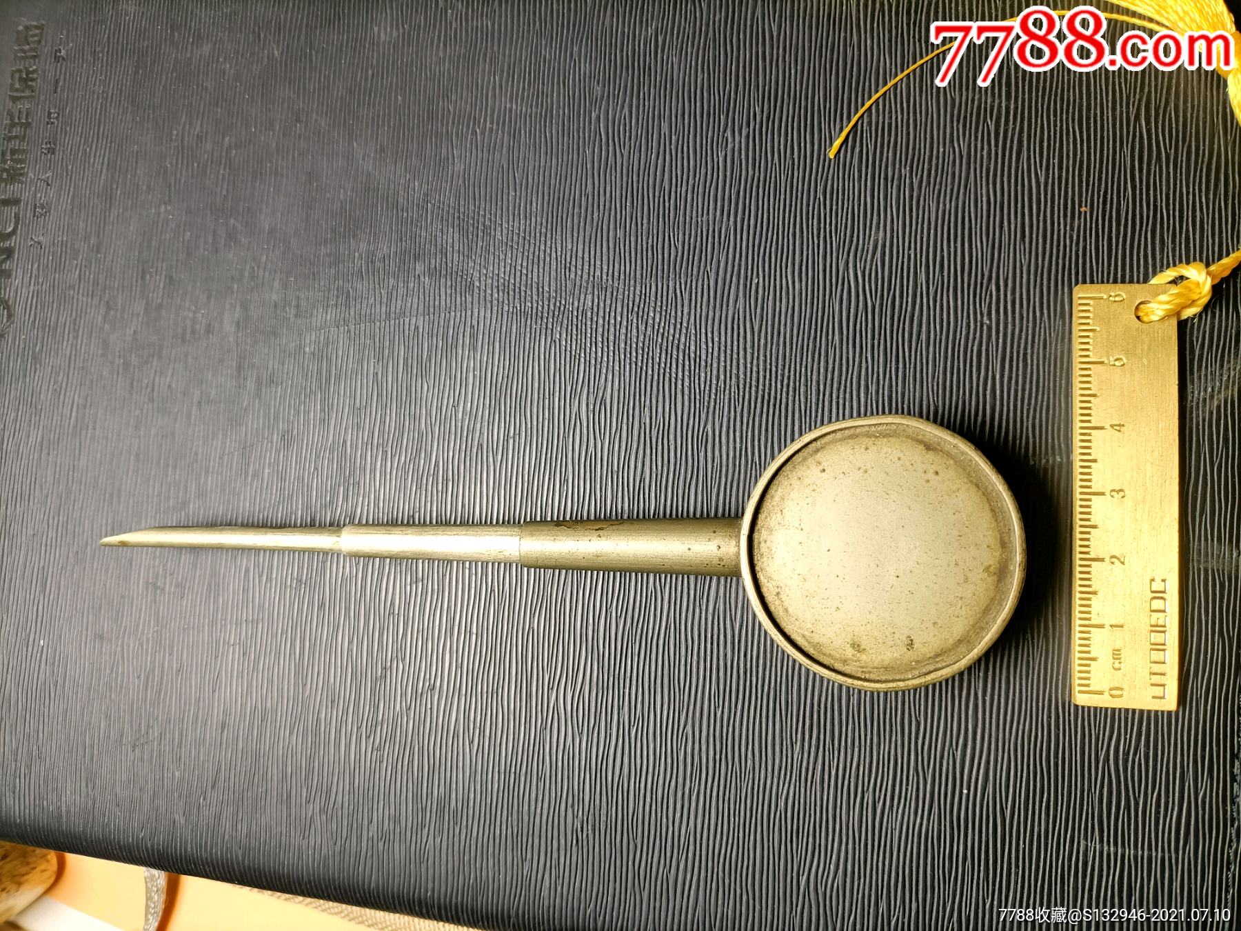 清代民国时期白铜药吹