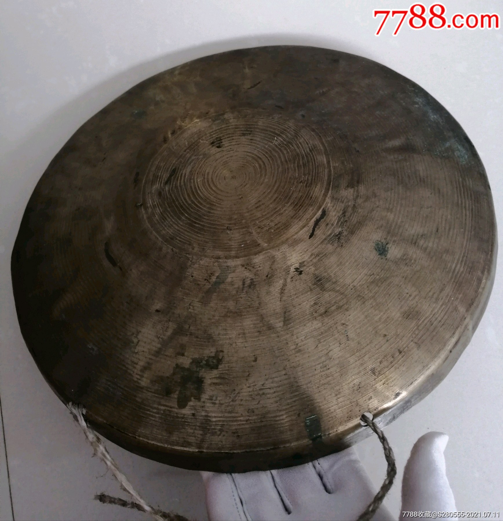 手工老铜锣_价格200元【绮梦藏缘阁】_第1张_7788商城__七七八八商品