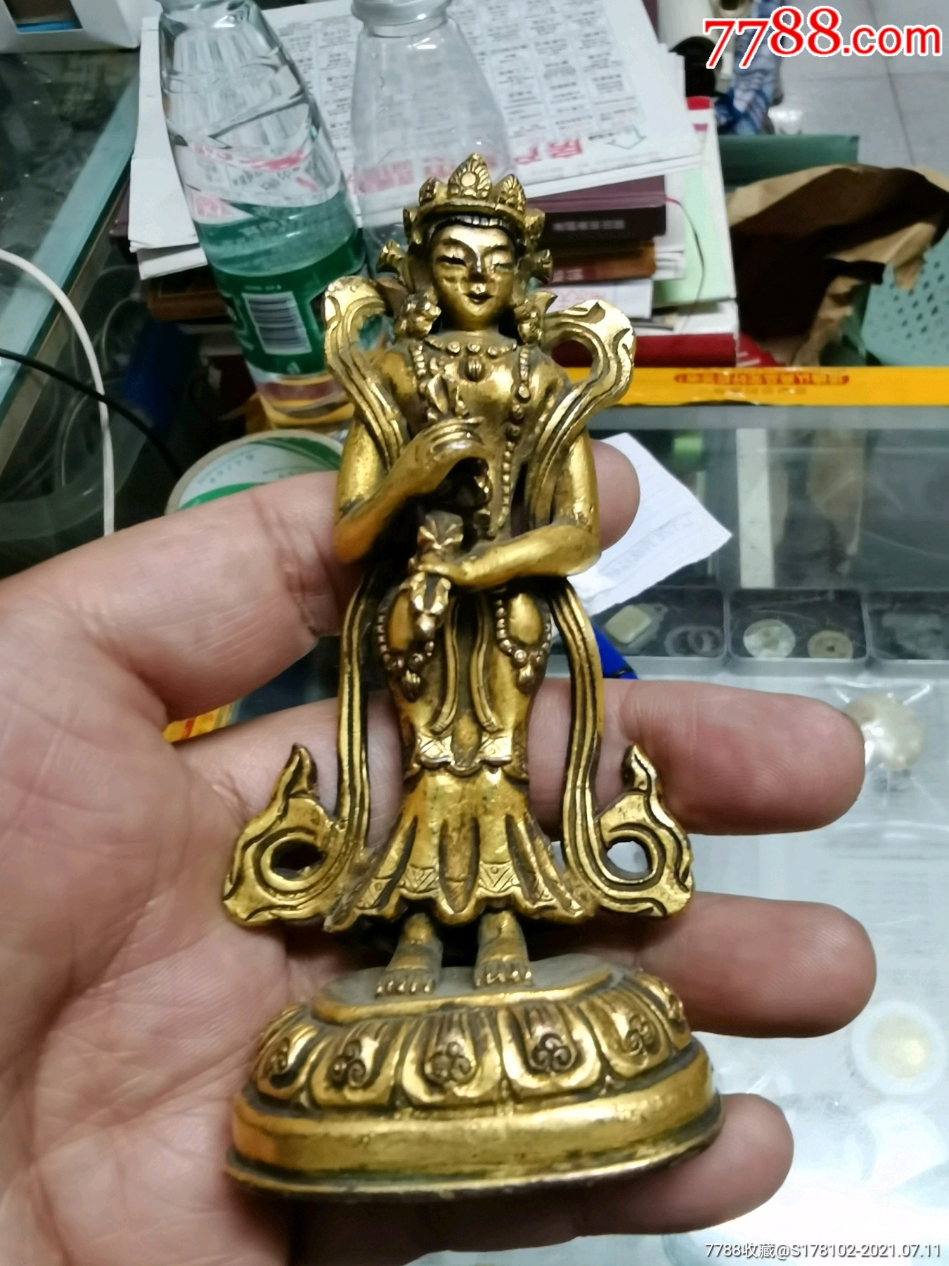 清代鎏金佛像_价格8888元_第1张_7788收藏__收藏热线