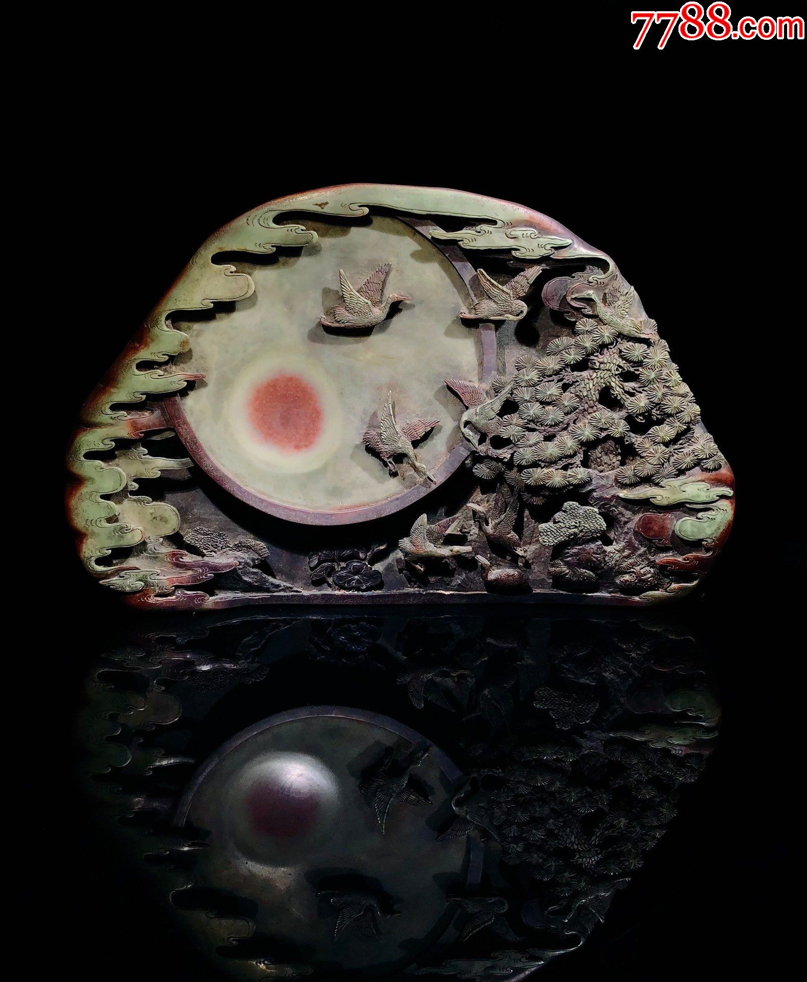 紫袍玉带砚-价格:19000元-se81370275-端砚-零售-7788收藏__收藏热线