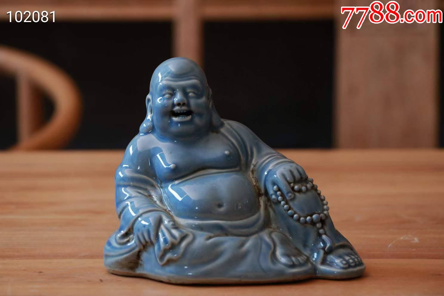 许顺昌款瓷佛像