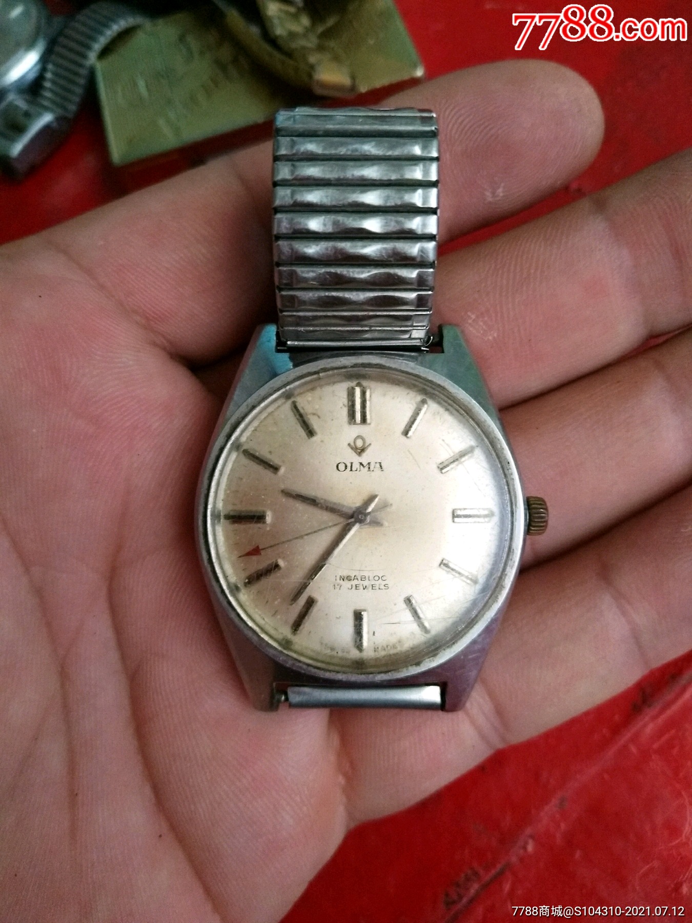 六七十年代老瑞士手表图片