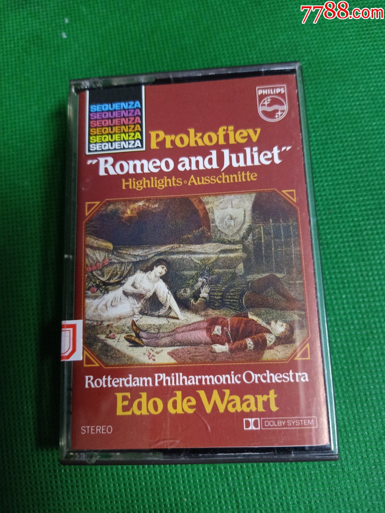 外版磁带普罗科菲耶夫sergeyprokofiev罗密欧与朱丽叶