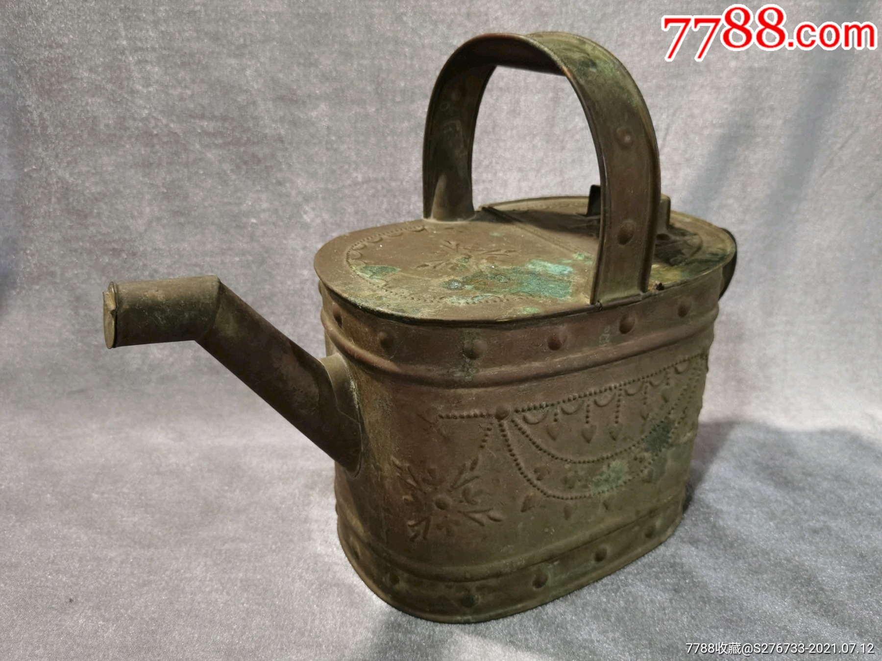 古董铜水壶价格及图片图片