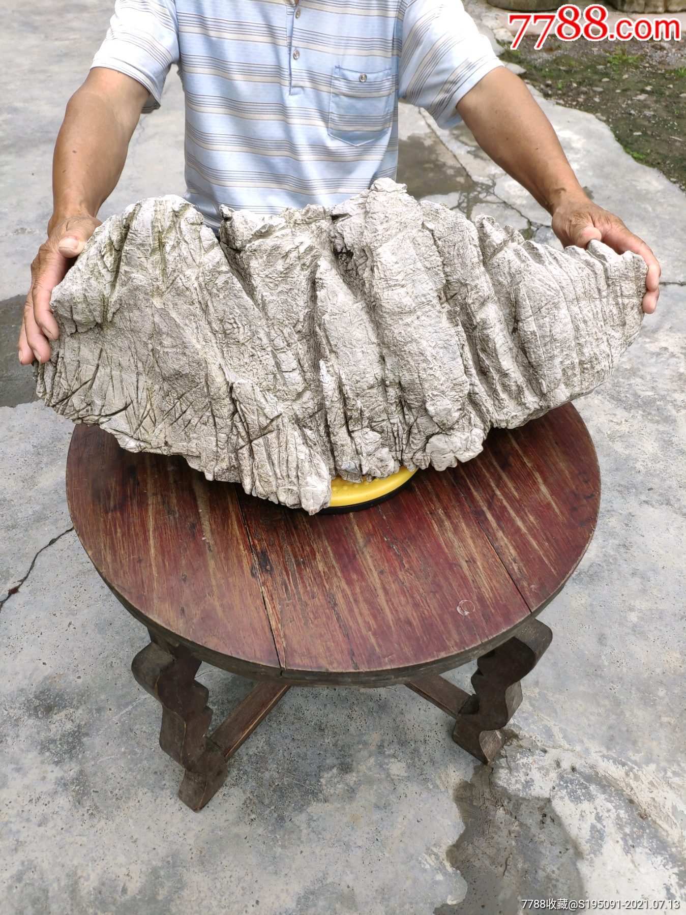 奇石武陵风化龟纹石假山-价格:580元-se81396055-其他奇石/岩石-零售