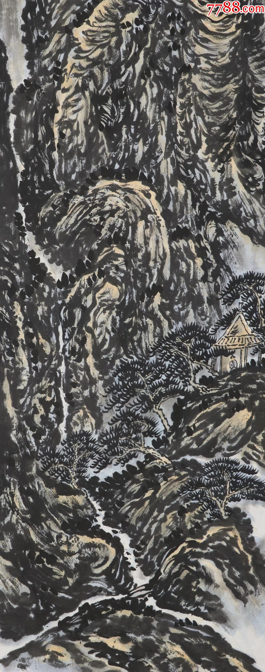 首页 零售 山水国画原作 >> 【龙瑞】笔名大龙,蜀人,受教于大师李可染