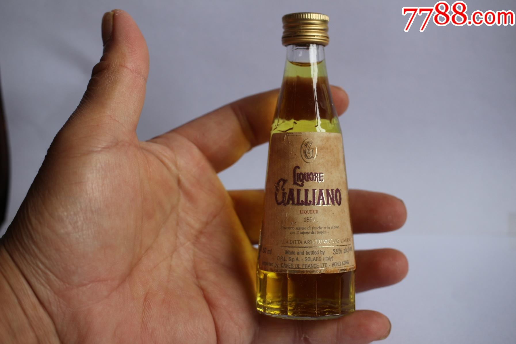 galliano加利亚诺意大利香草利口酒50ml小酒版