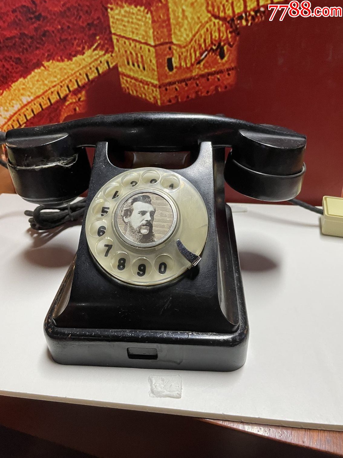 前苏联五十年代转盘老电话