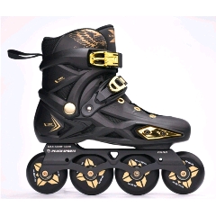 帕奇xman学生纳新轮滑鞋成人溜冰鞋男女直排轮旱冰平花鞋(se81421134)