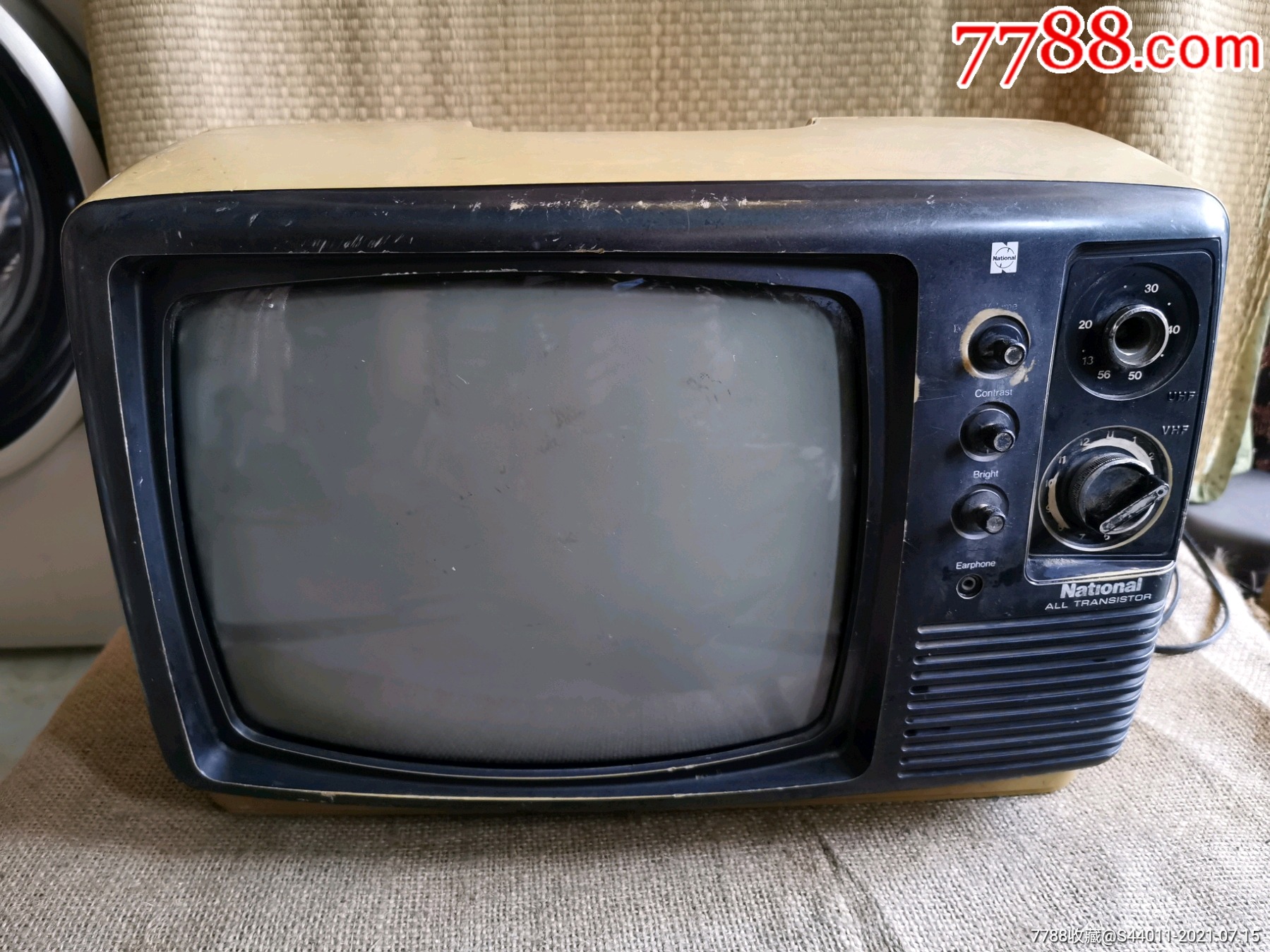 日本松下电视机老物件