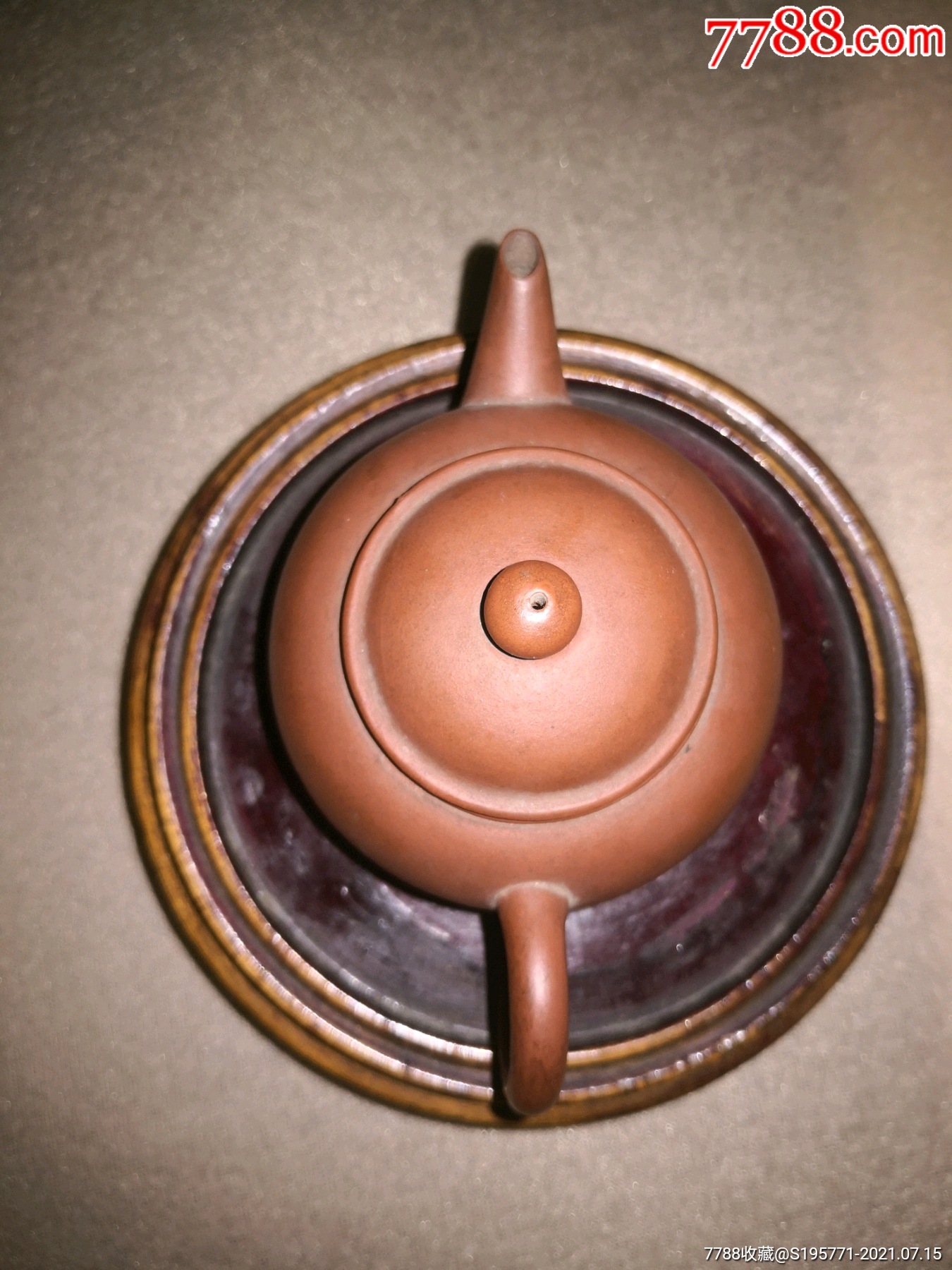 六七十年代中国宜兴水平壶_紫砂壶_第3张_7788钱币网