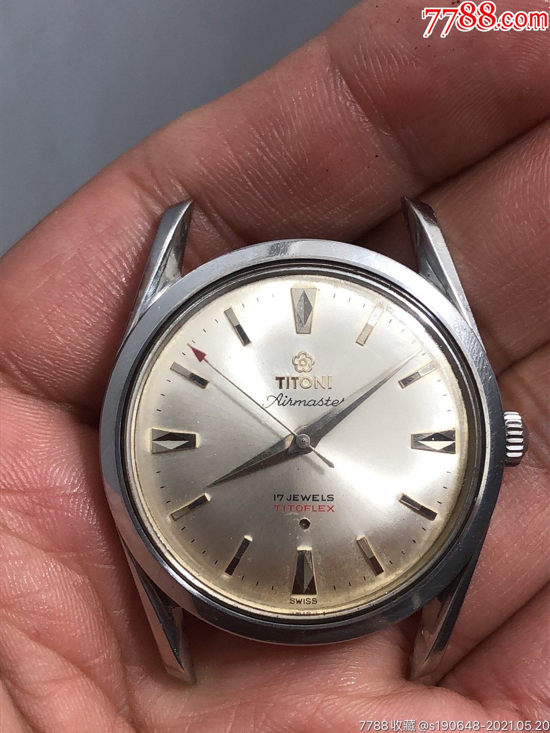 梅花304手动机械表