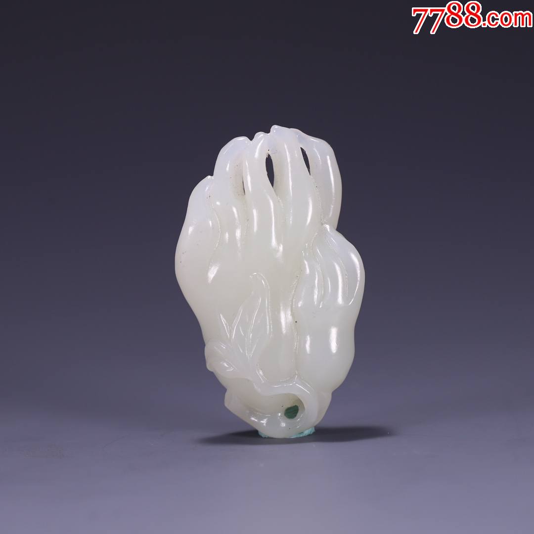 和田玉佛手雕件