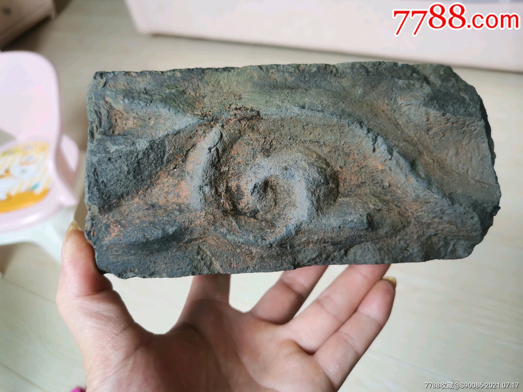 高浮雕缠枝纹汉砖标本_价格38元【宣城旧书斋】_第