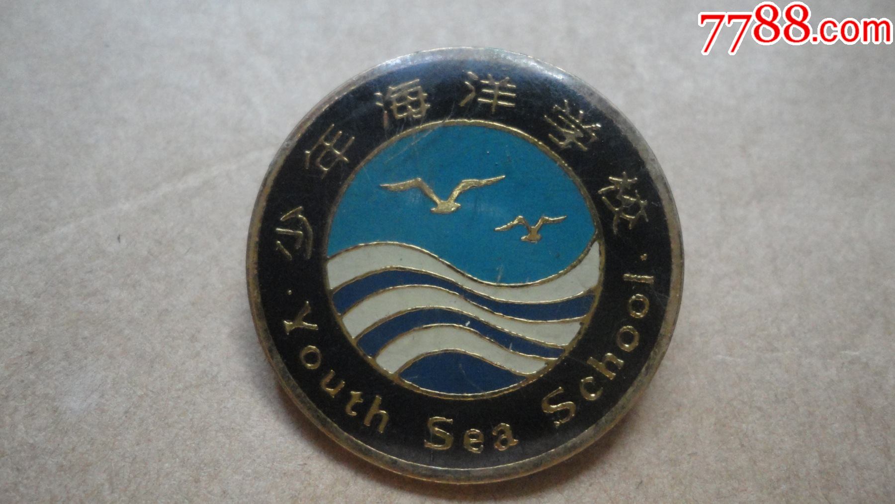 青岛市市南区实验小学_校徽/毕业章_第1张_7788钟表收藏