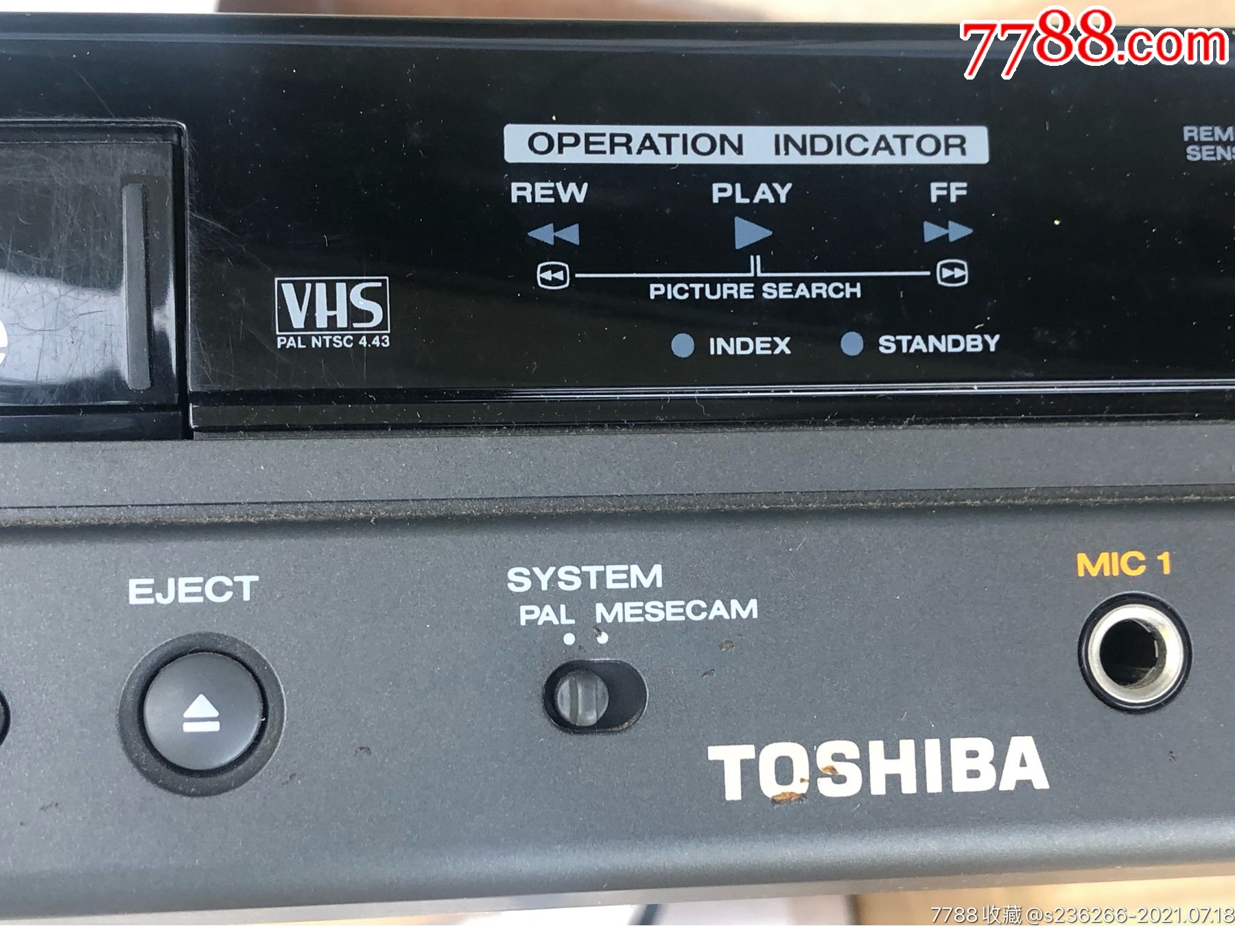 库存东芝k2(录像带放像专用机)