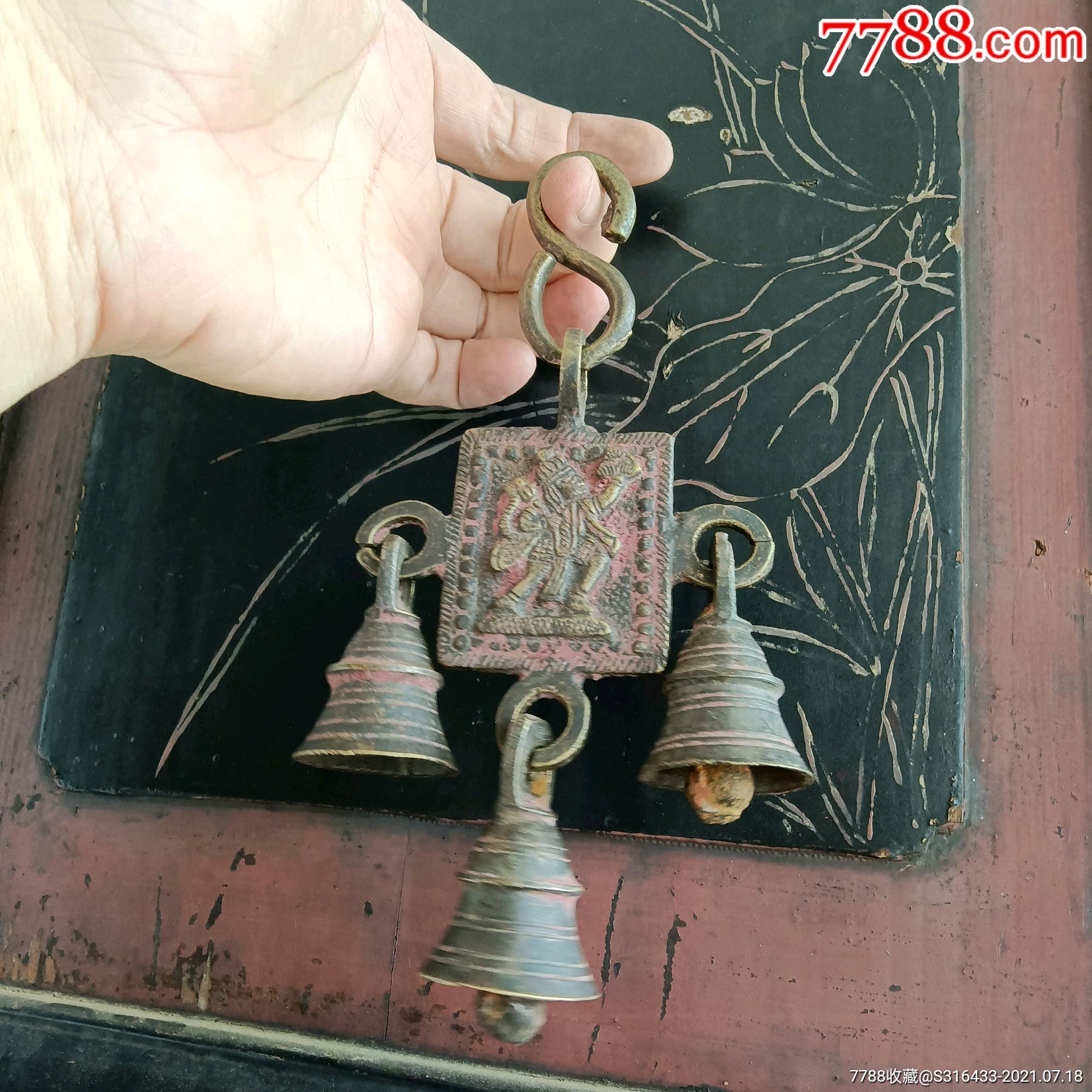 清代菩萨像精品法器铜铃一组_价格1688元【老老货】_第1张_7788商城