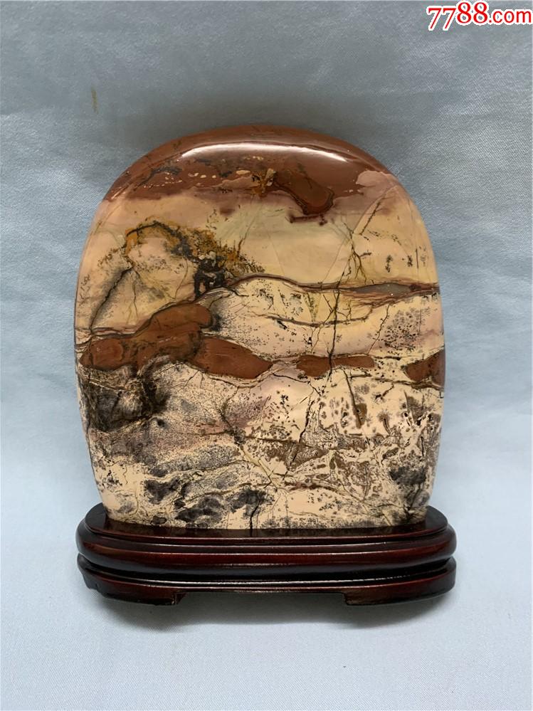 中华国画石035草花石广西柳州奇石精品