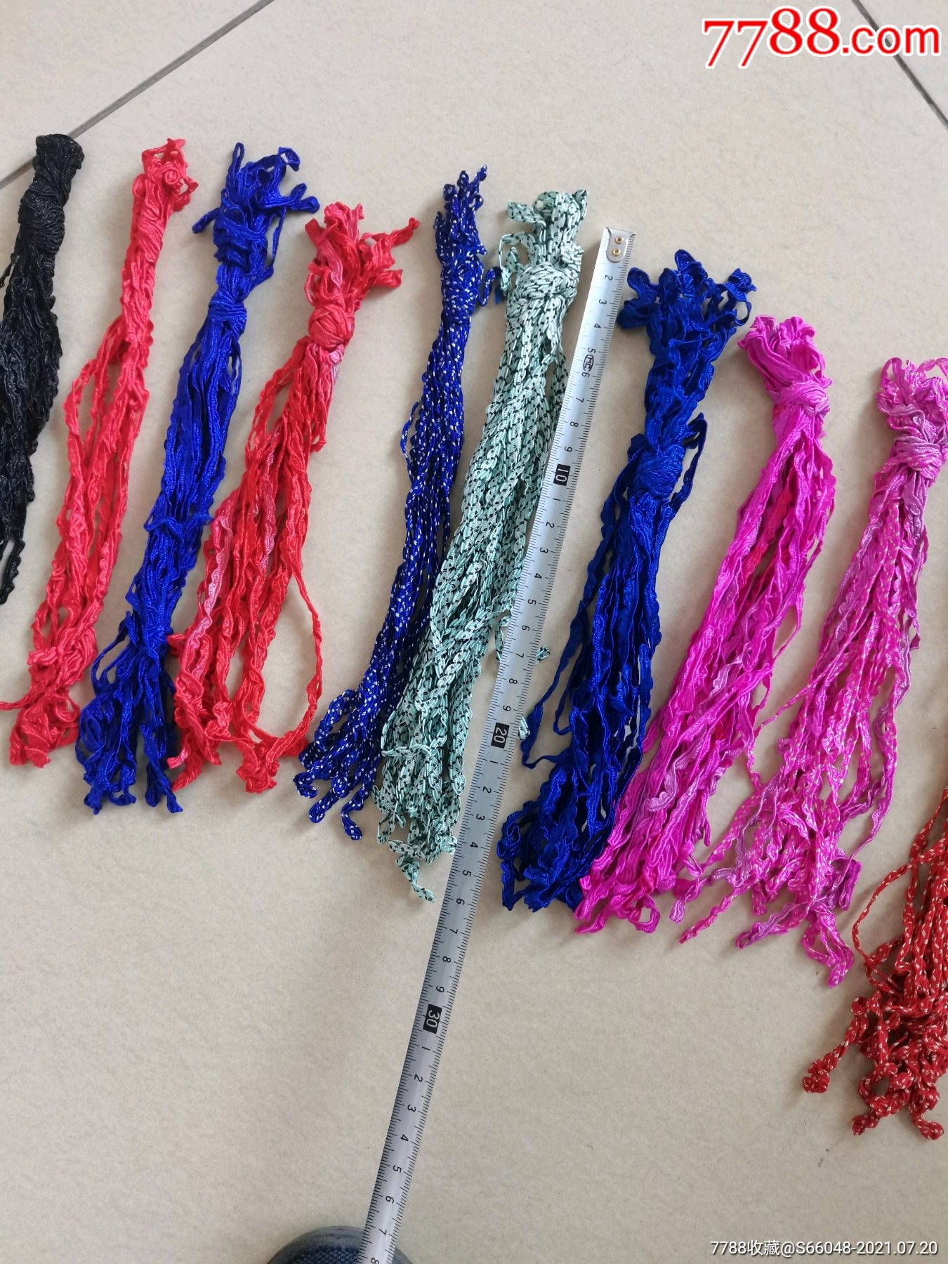 速出一组花边绦子