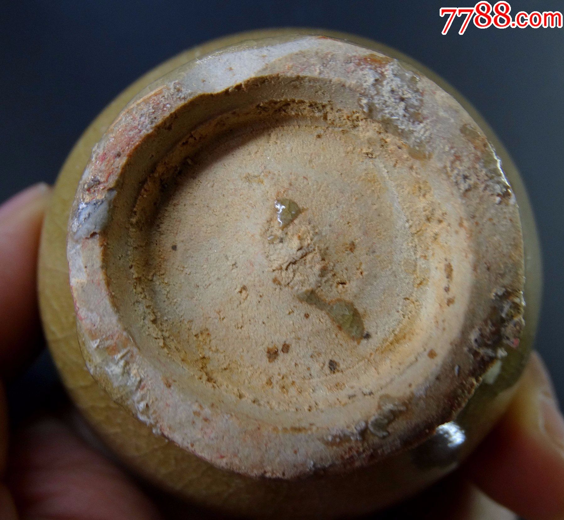 121-1古玩古董高古老窑陶器瓷器唐代宋代元代浙江窑口龙泉釉盖罐