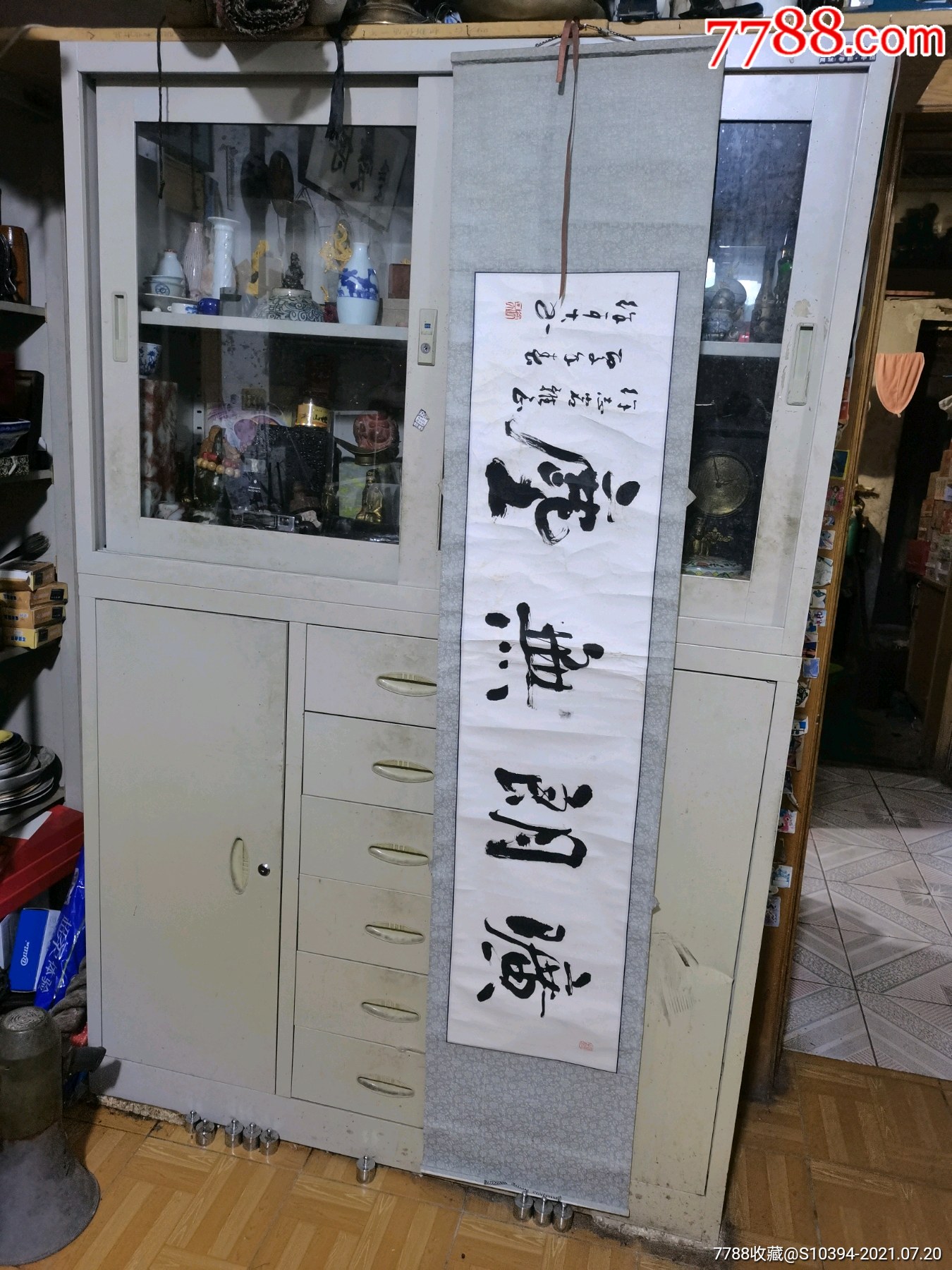 名人徐可大书法180*40厘米的,如图,143_书法原作_图片欣赏_收藏价格