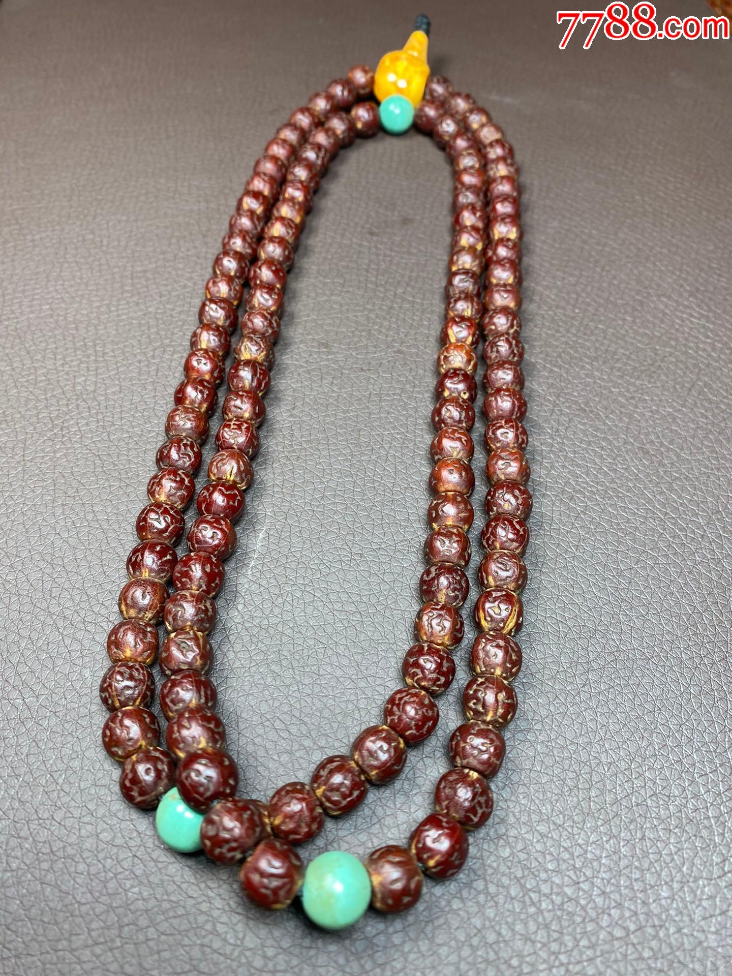 朱砂供老金刚菩提108颗念珠-菩提手串/佛珠-7788商城__七七八八商品