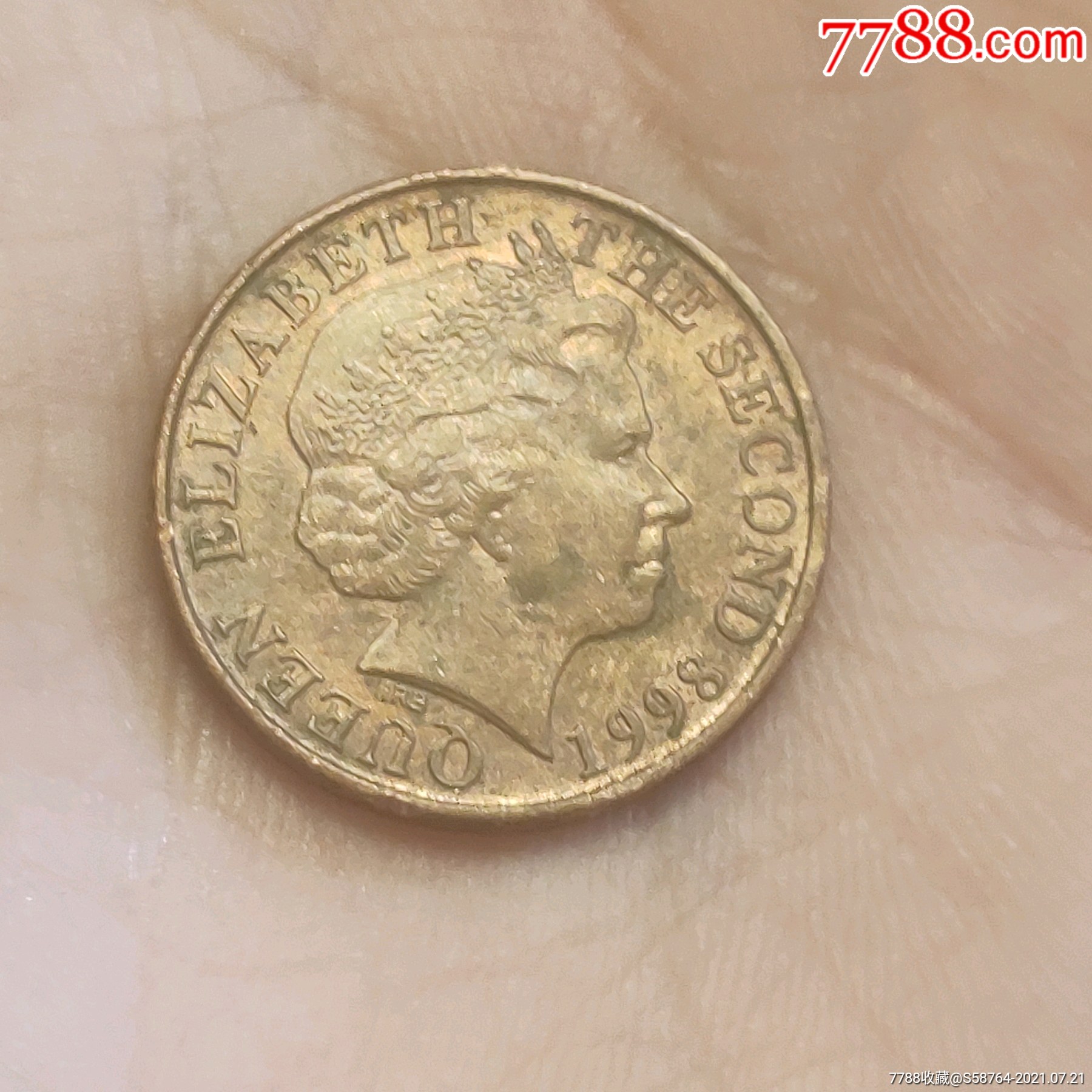 泽西岛1998年1便士