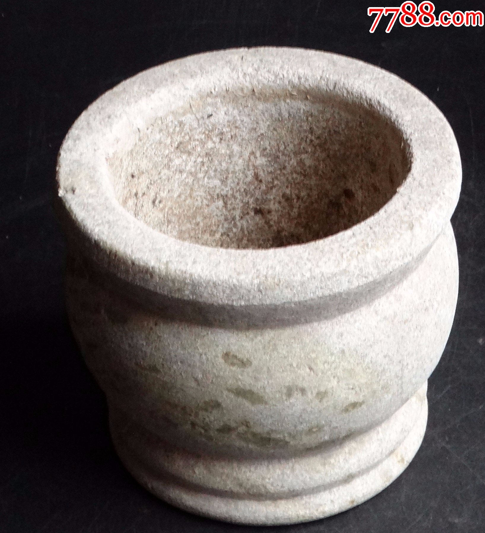 102古玩古董老货收藏石器石雕石制品石臼花盆摆件养菖蒲碗莲花佳器