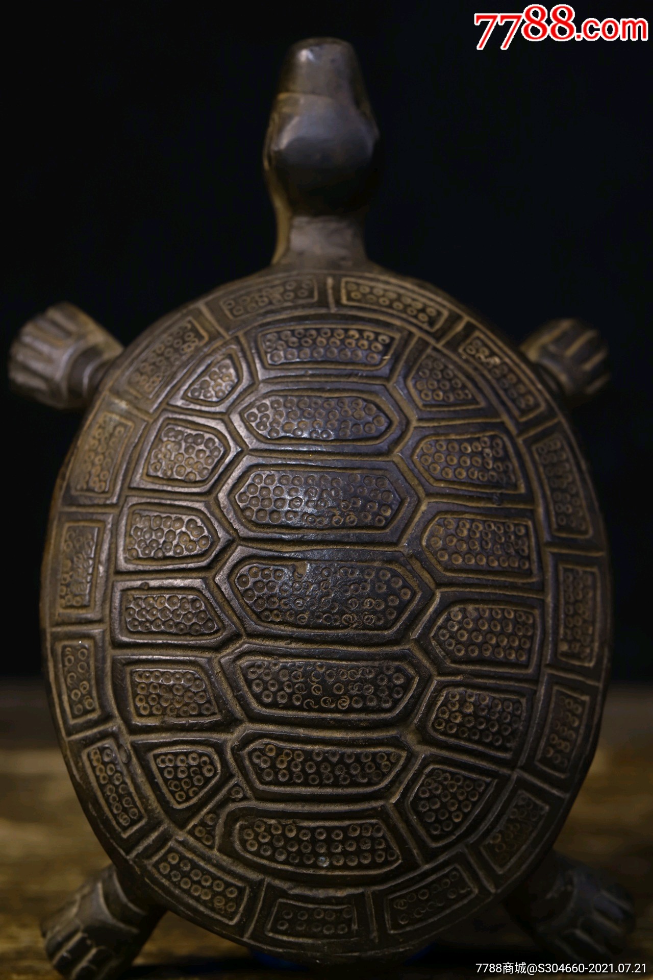 珍品,老铜龟,招财龟