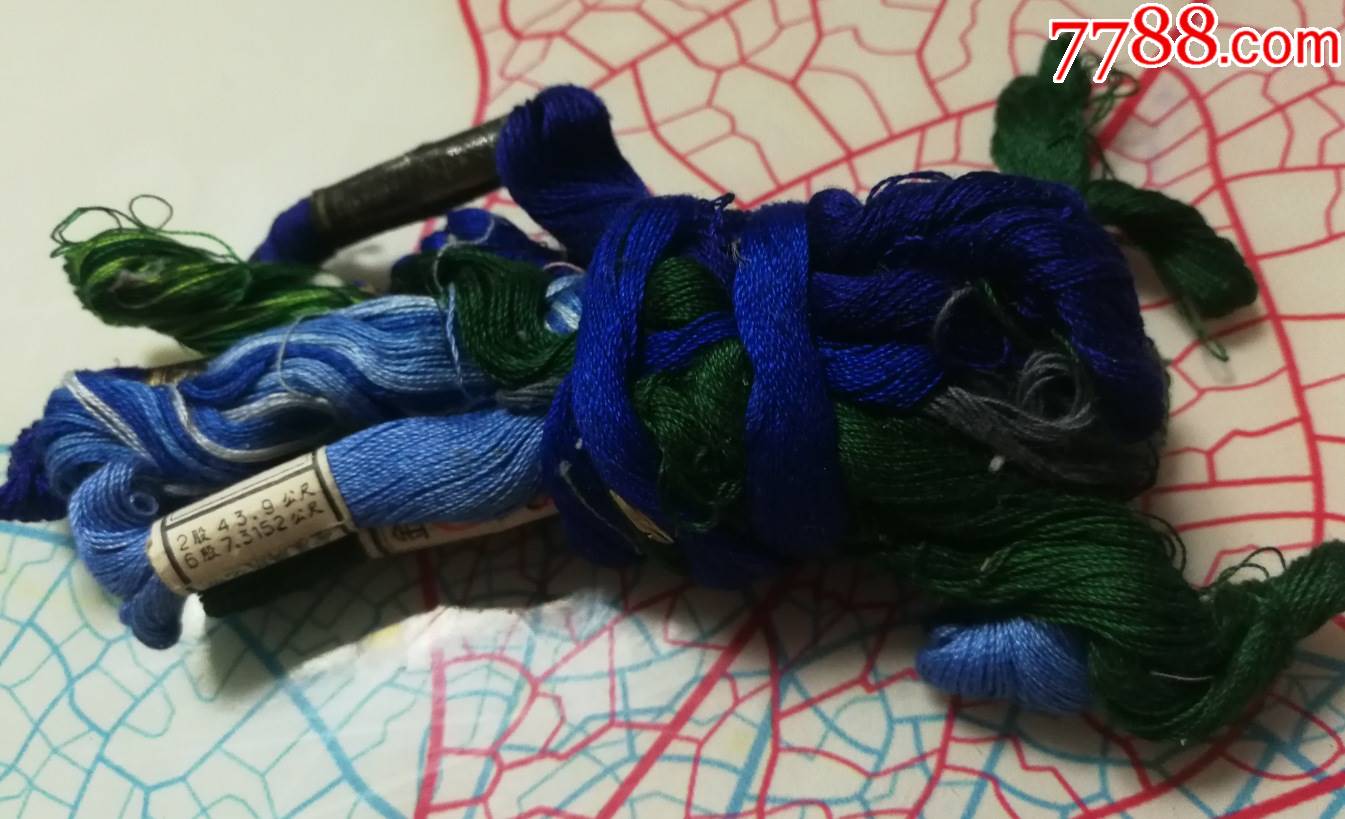 特价处理民国金星牌刺绣线绣花线一堆包老包真怀旧