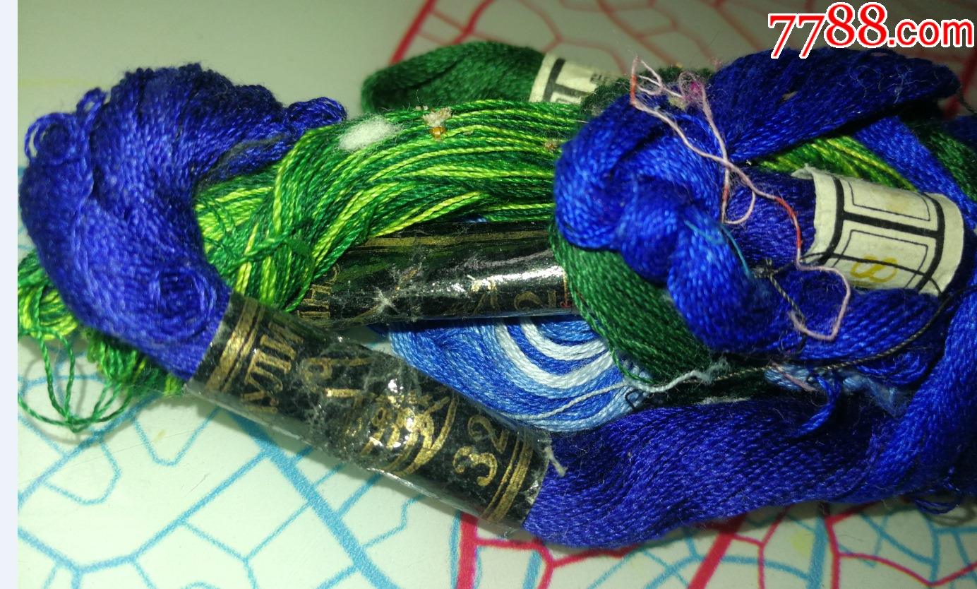 特价处理民国金星牌刺绣线绣花线一堆包老包真怀旧