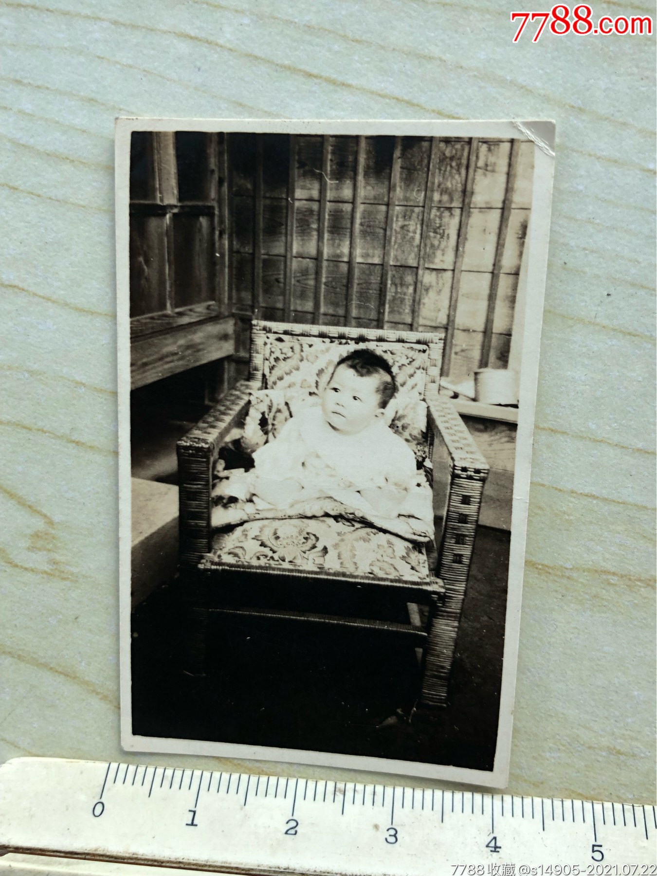 民国时期日本婴儿原版老照片_老照片_图片收藏_回收价格_7788手表收藏
