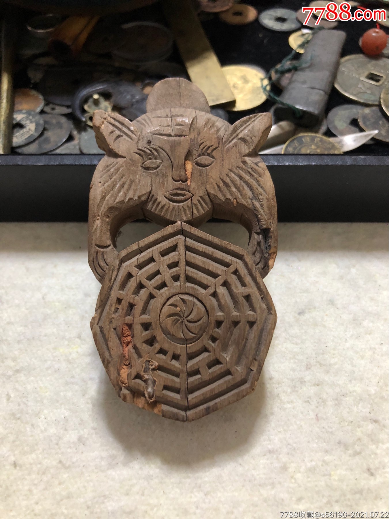 道教八卦吞口,辟邪法器