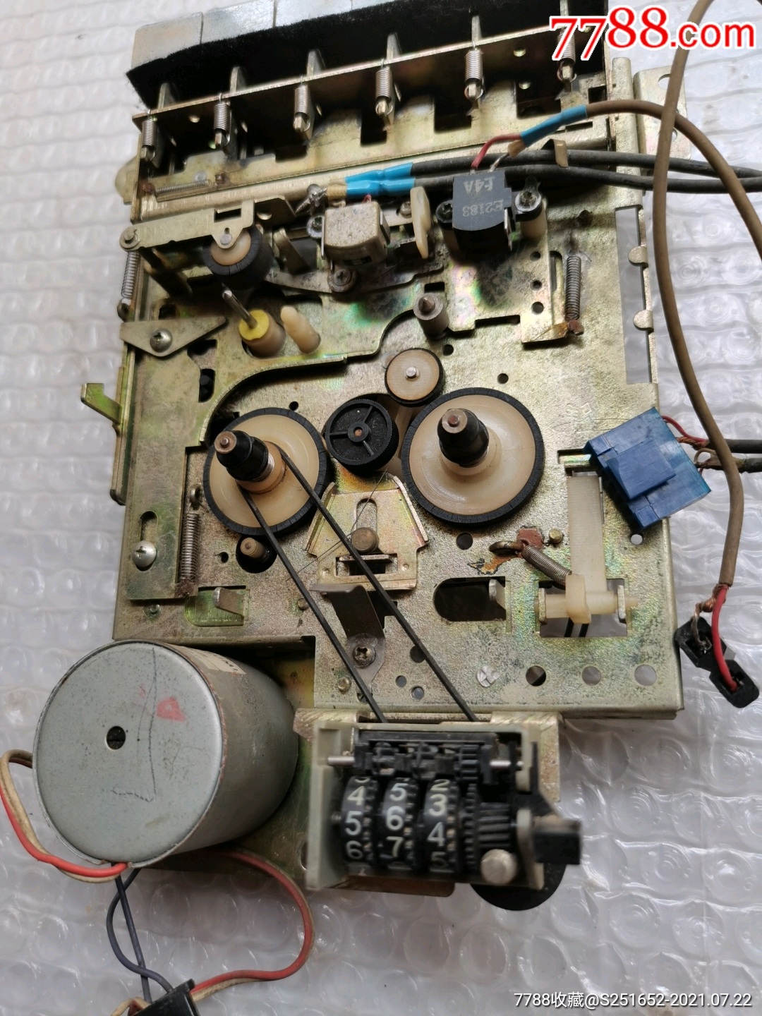 80年代上海美多cp6960型收录机机械机芯