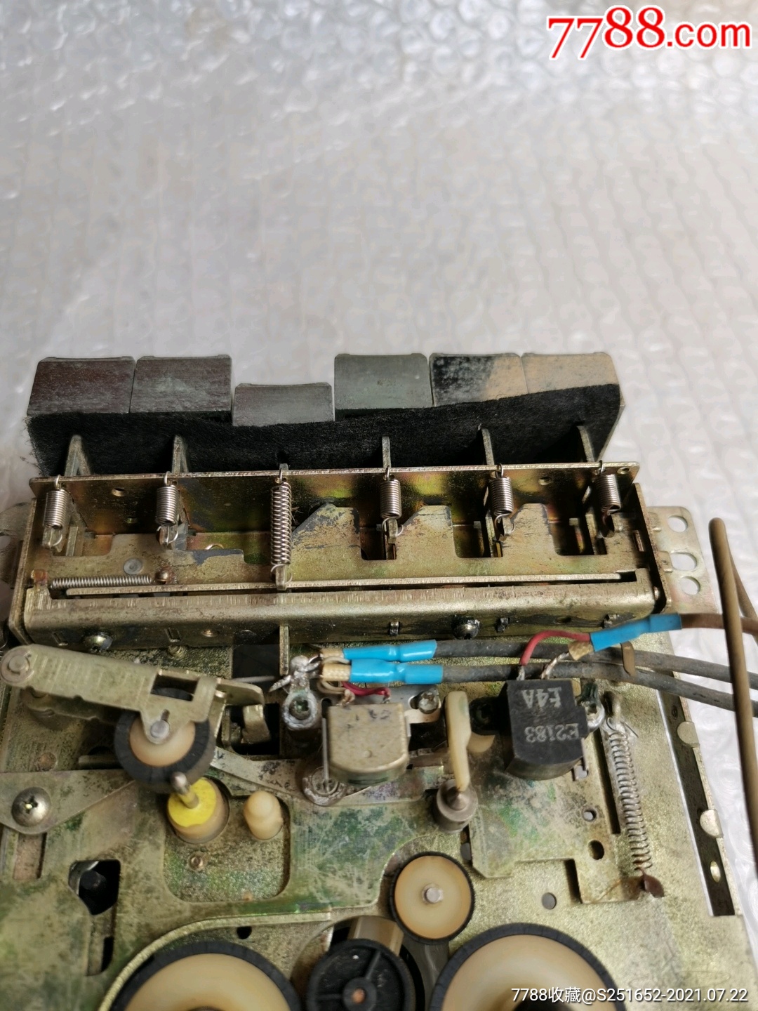 80年代上海美多cp6960型收录机机械机芯