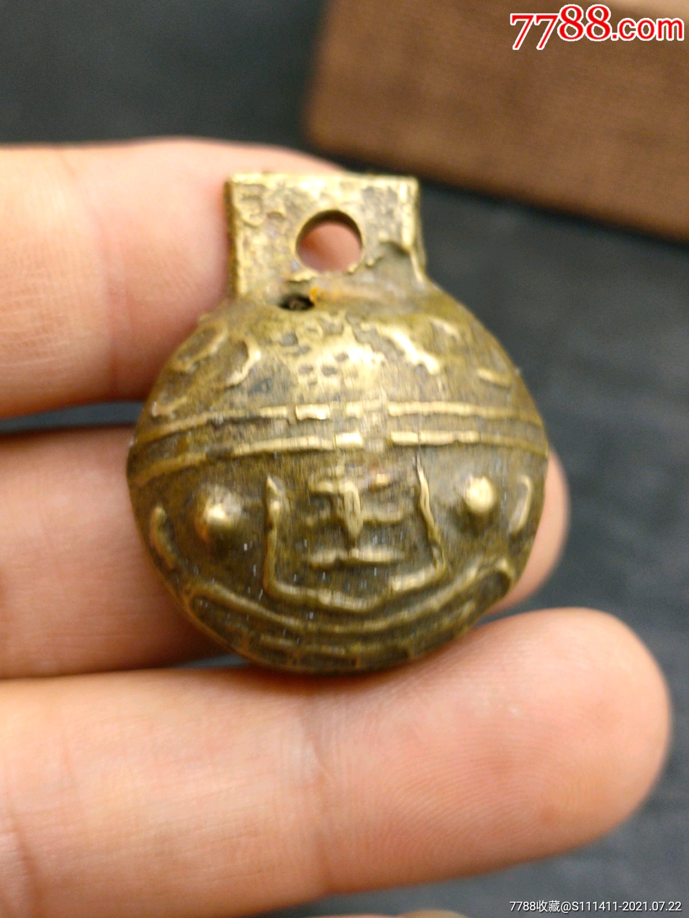 民国虎头铃铛完整漂亮