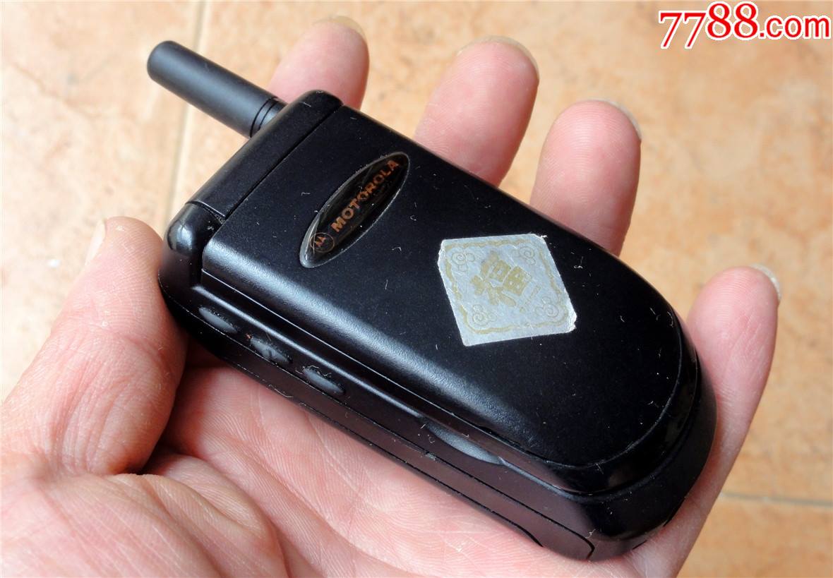 怀旧收藏210790年代产摩托罗拉v998掌中宝小卡手机一代经典袖珍机