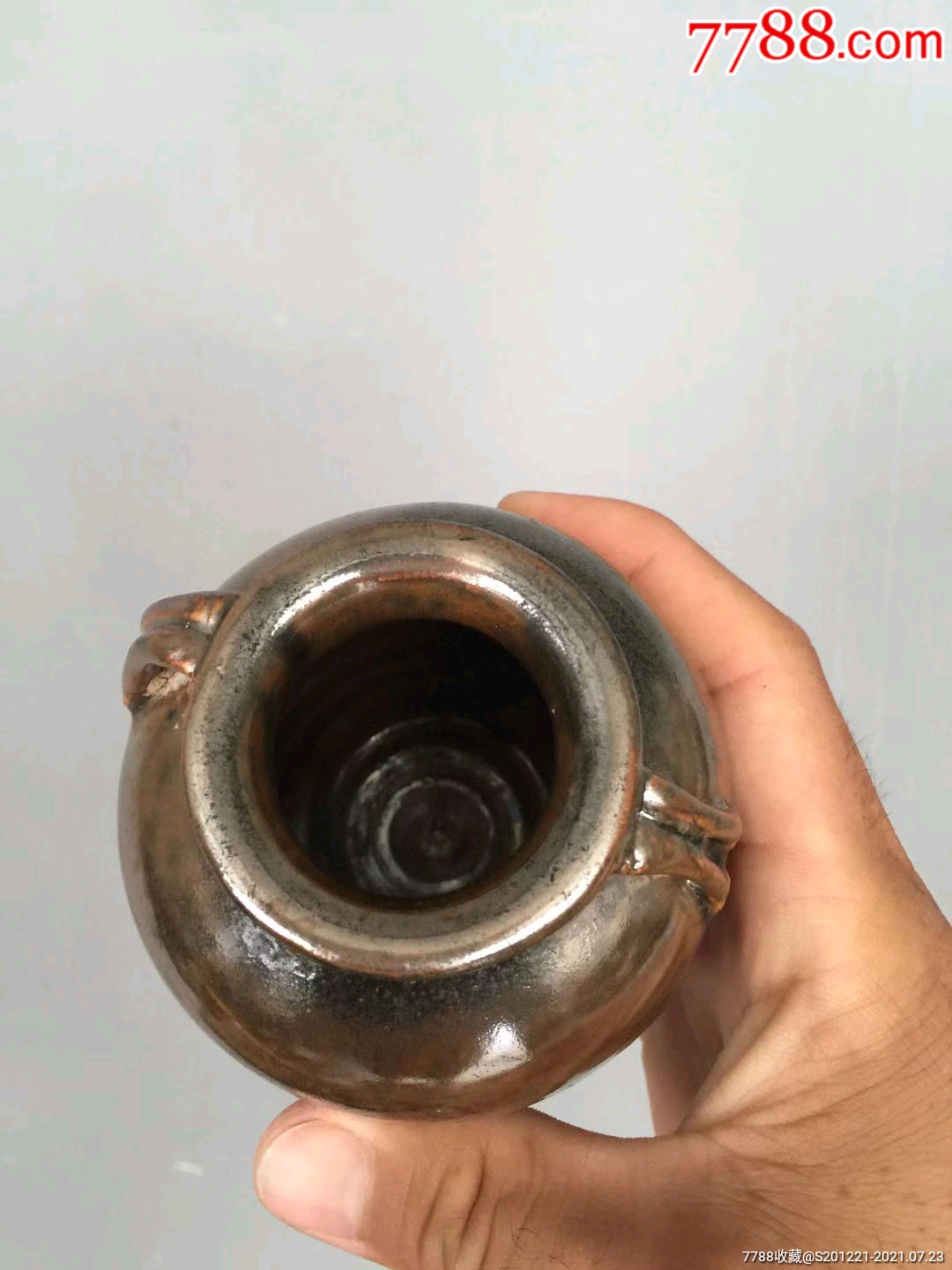 清代四系耳罐
