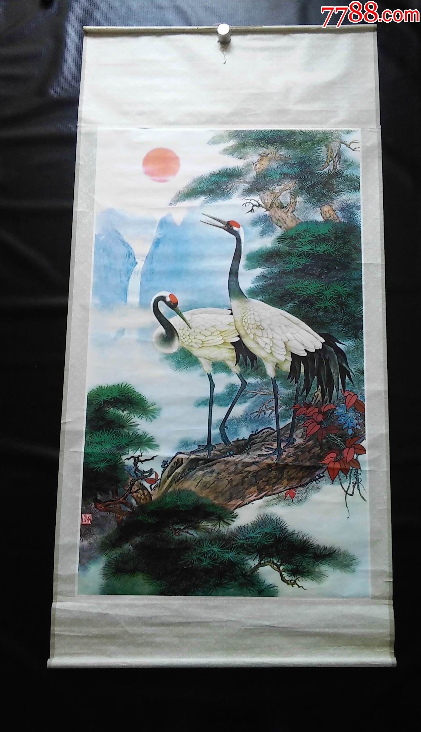 大版面《松鹤同春》