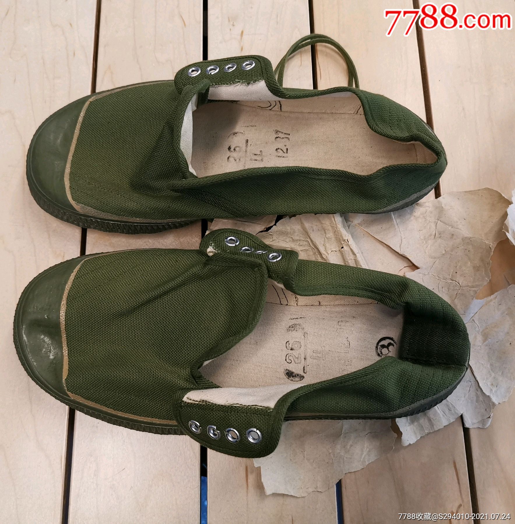 全新1978年低腰军胶鞋3517发放正品老货一双42码