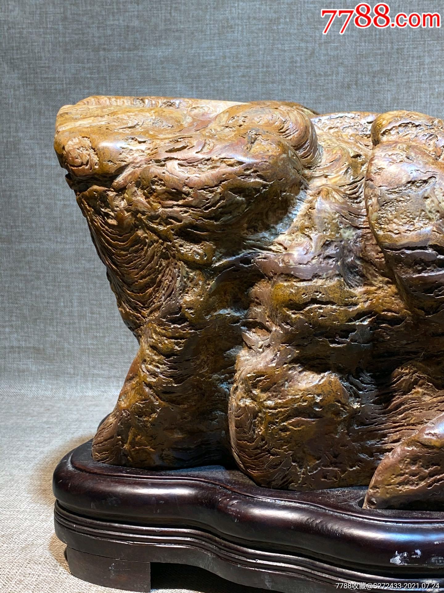 金钱石大金蟾天然形成风化痕迹明显造型完美包浆厚重用于高端会所办公