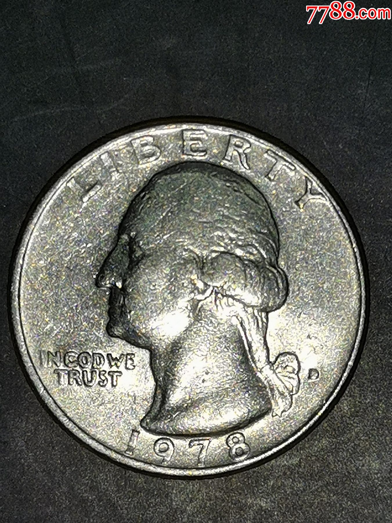 美国1978年25美分