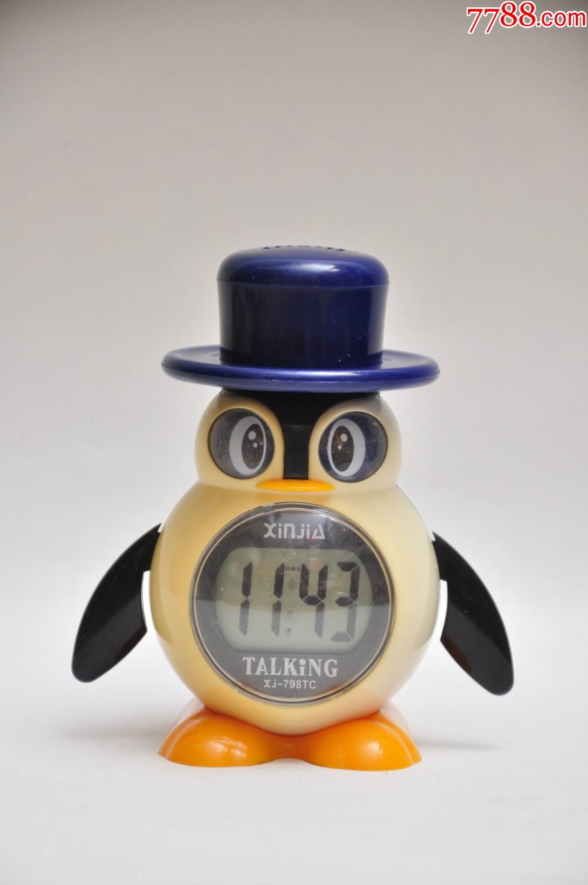 信佳企鹅报时音乐电子闹钟