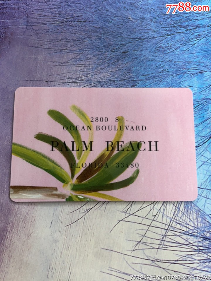 佛州棕榈滩四季酒店门锁卡-价格:30元-se81635541-门锁卡/房卡-零售